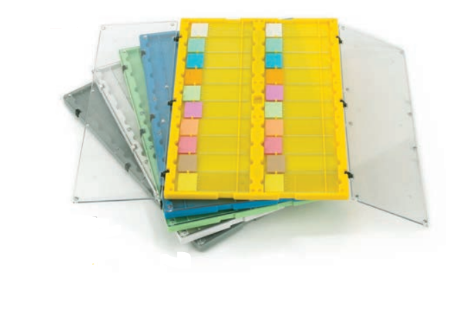 20-Place Microscope Slide File